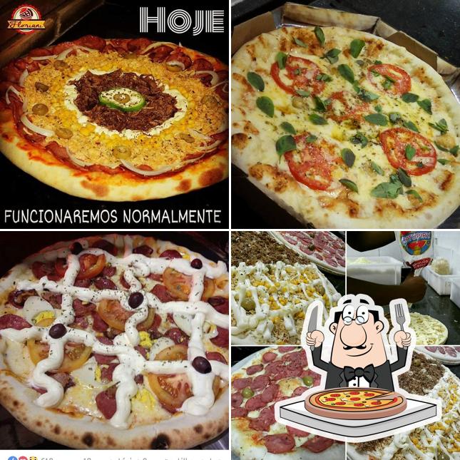 Experimente pizza no Floriani Pizzeria