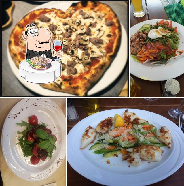 Гребешки в "Grüner Baum Ristorante Pizzeria"