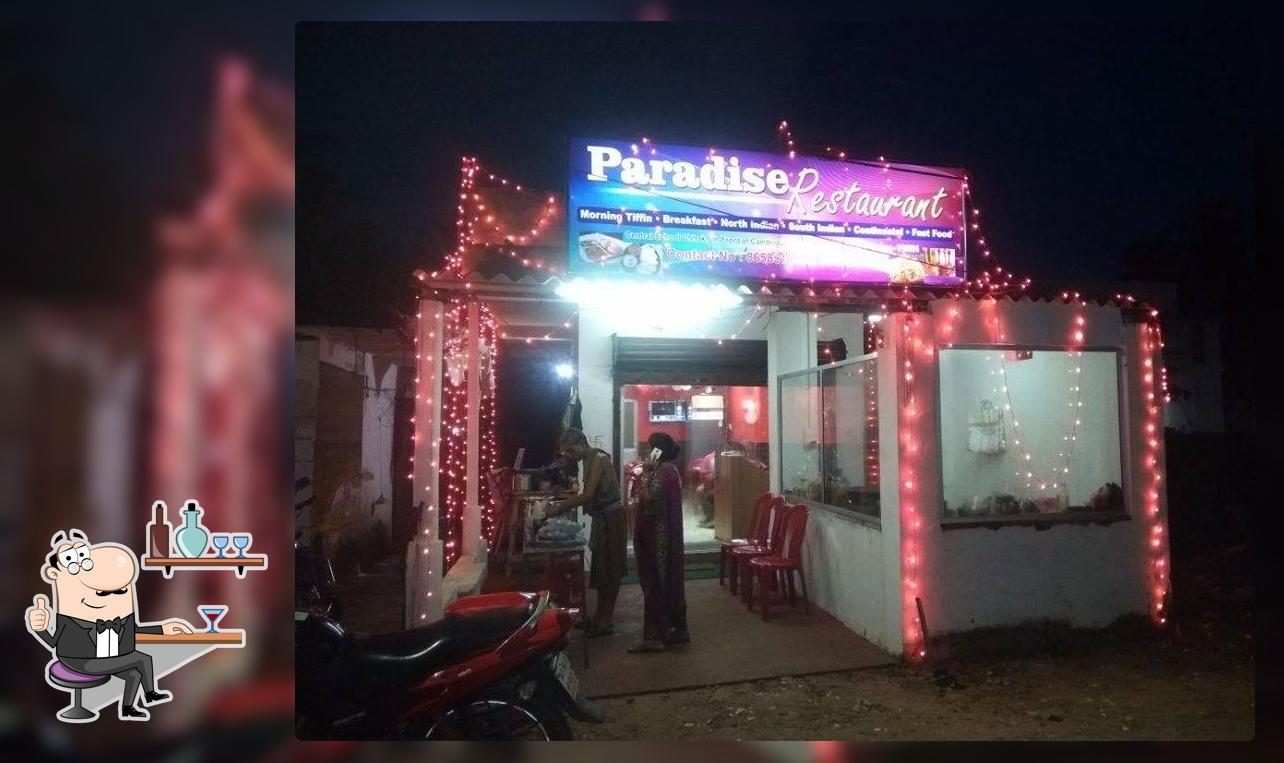 The interior of Paradise Restaurant