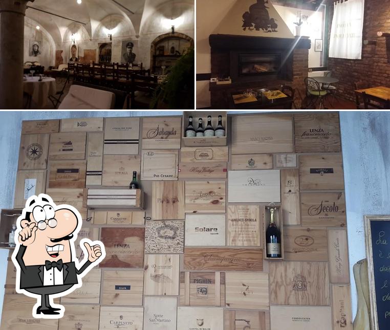 Gli interni di Enoteca i 5 Frati - Ristorante Enoteca