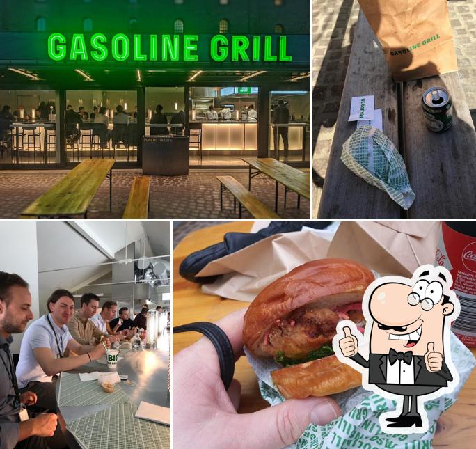 Gasoline Grill restaurant, Copenhagen, Bryggernes Plads 1 Restaurant