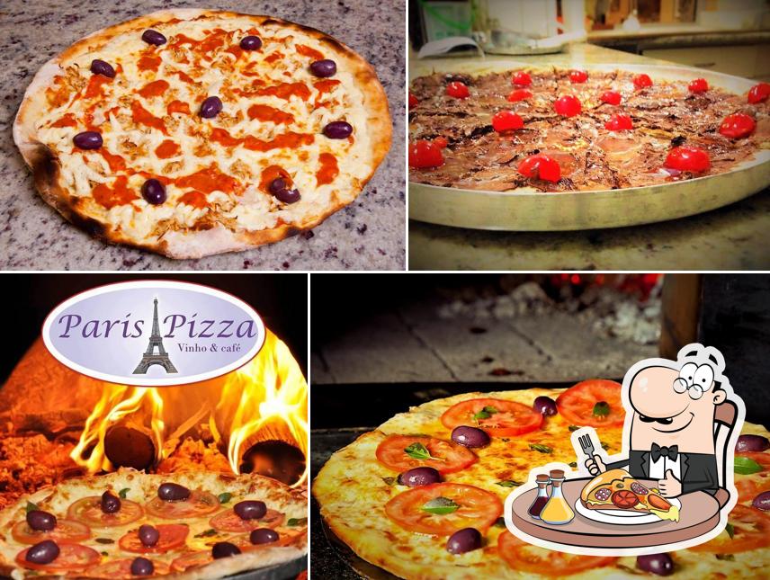 Experimente diferentes variedades de pizza