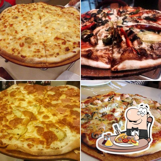 Get pizza at Tuscano
