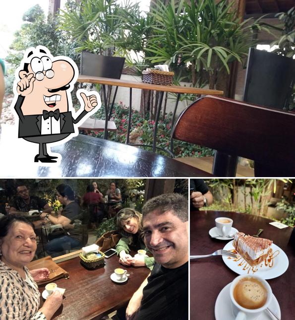 O interior do Café do Luka’s