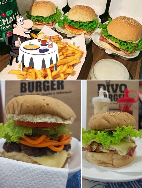 Os hambúrgueres do Divo Burger irão satisfazer uma variedade de gostos