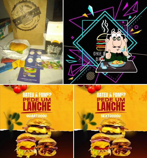 Comida em One Burger Delivery