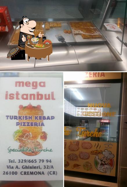 Nourriture à Mega Istanbul Kebab Pizzeria....specialita turche