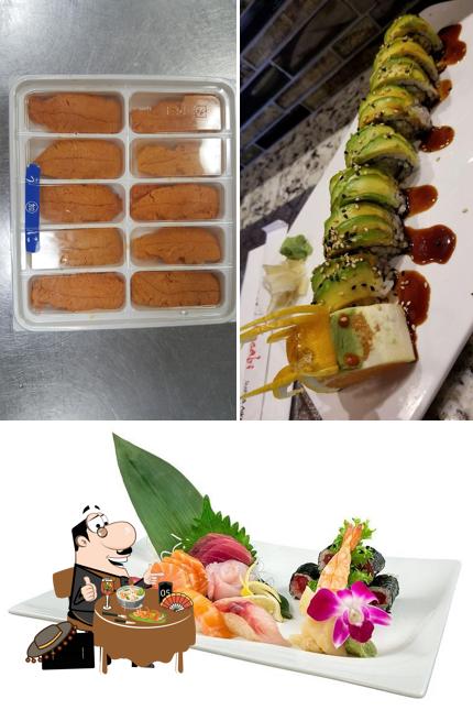 Еда в "Wasabi Sushi & Asian fusion"