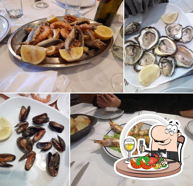 Essayez différents plats à base de fruits de mer disponibles à Ristorante Pizzeria Da Giacomo