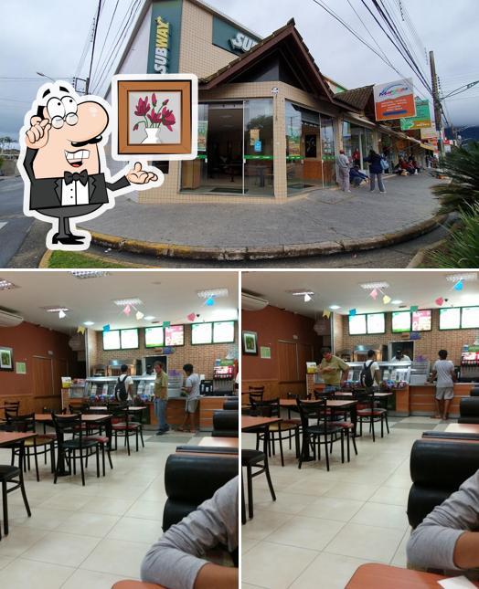 O Subway se destaca pelo interior e exterior