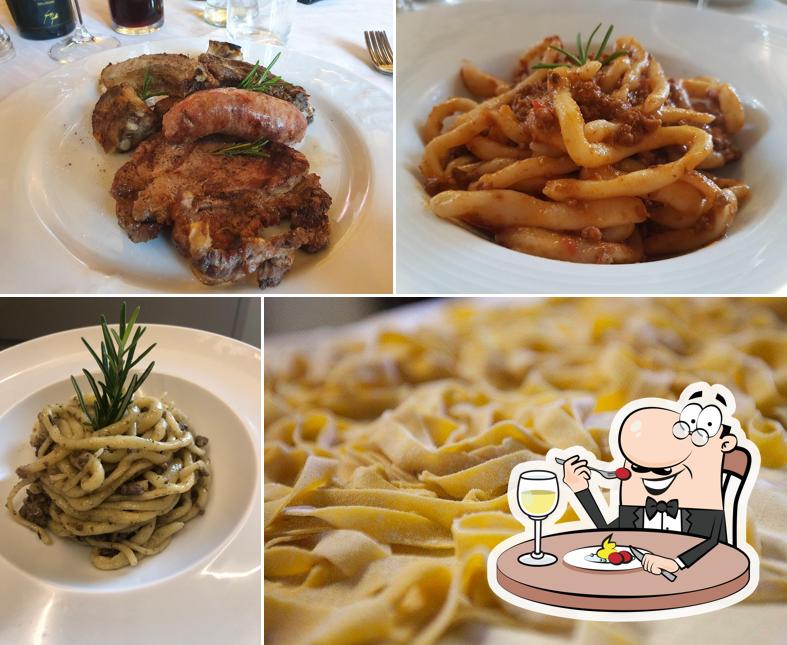 Cibo al Trattoria Il Pozzo