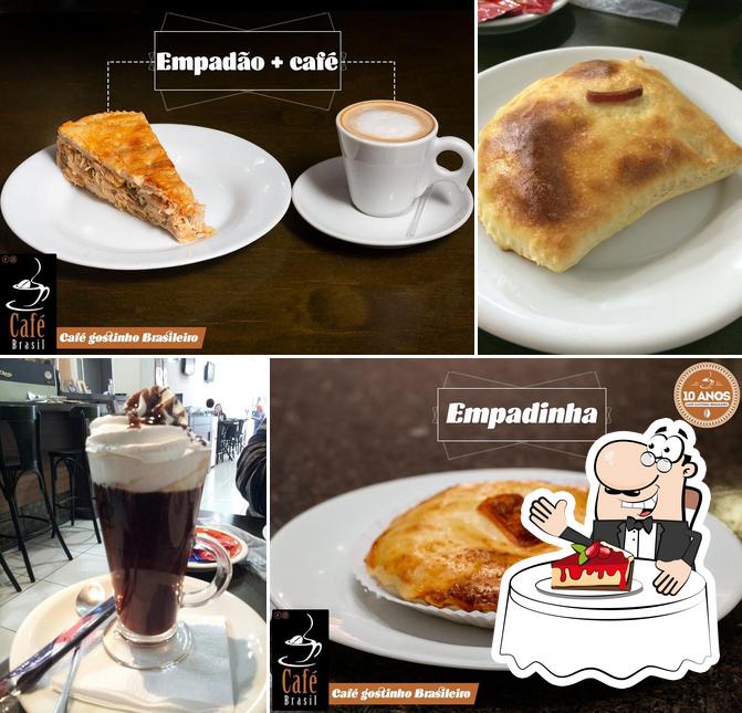 Café Brasil provê uma escolha de sobremesas