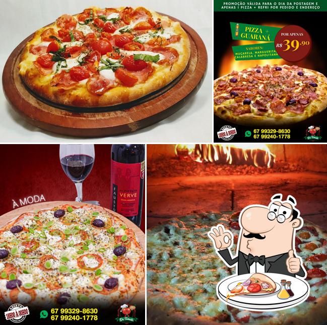No Dr. Tomate Pizzas / Massa & Forno Pizzas, você pode conseguir pizza