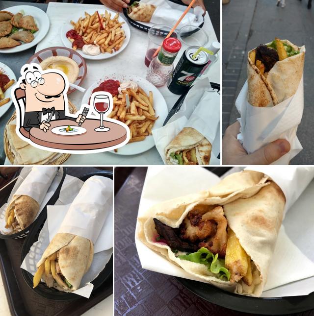 Nourriture à Falafel