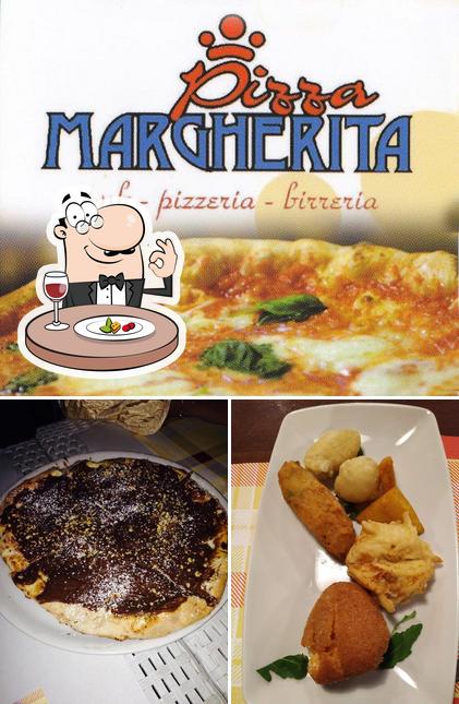 Platti al Pizza Margherita