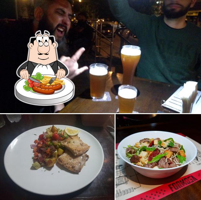 Comida em Formosa Pub Cervejaria Restaurante Música