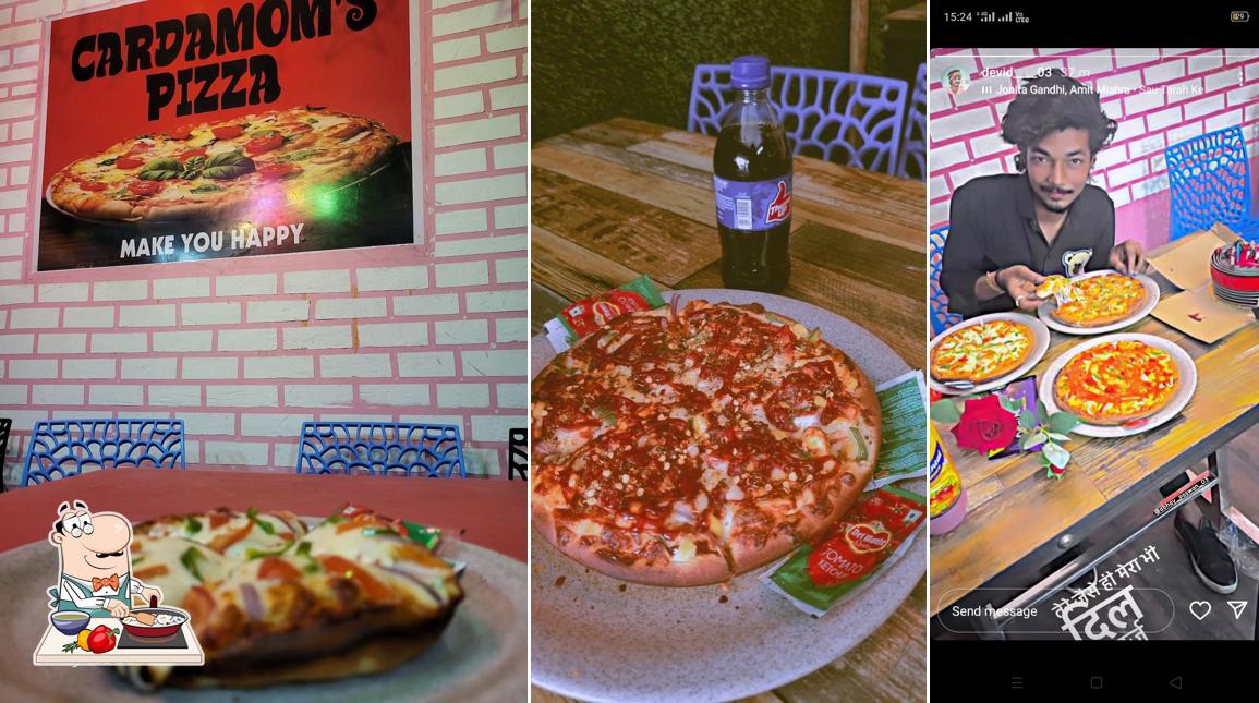 Cardamom's pizza