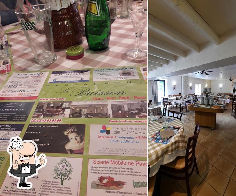 Le Buisson restaurant, NoyensurSarthe, Départementale 309 Critiques