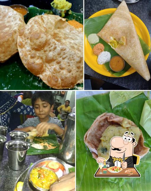 Food at Udipi Shankar Bhavan