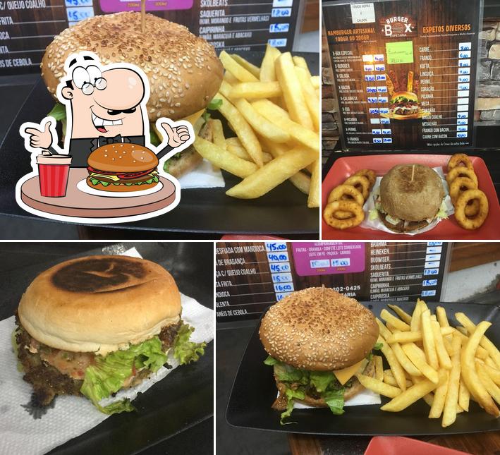 Box espetaria burguer