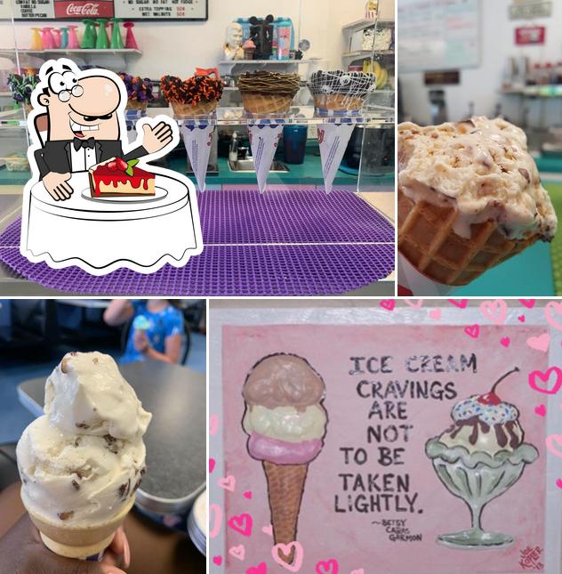Lickity Split Cafe provides a variety of sweet dishes