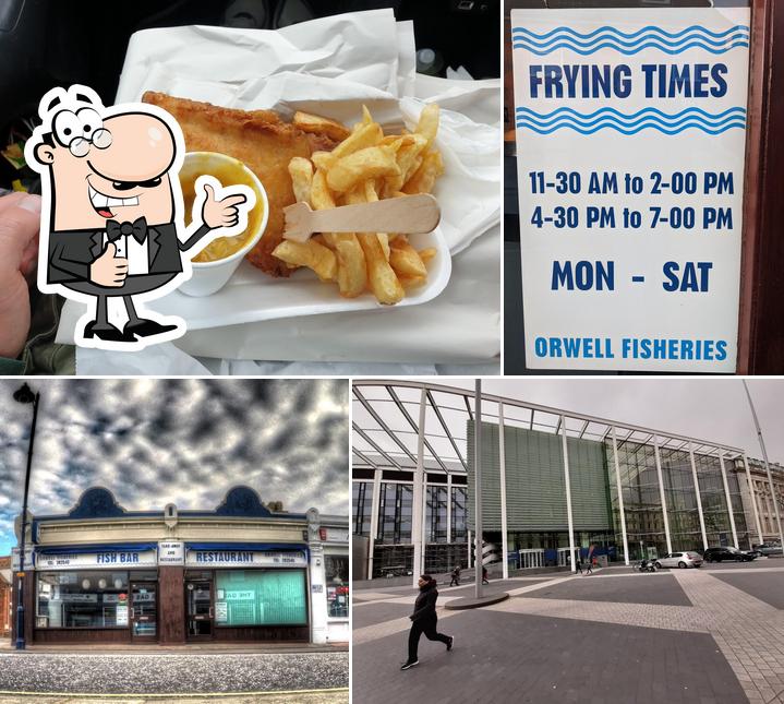 Orwell Fisheries Fish Bar and Restaurant in Felixstowe Restaurant reviews