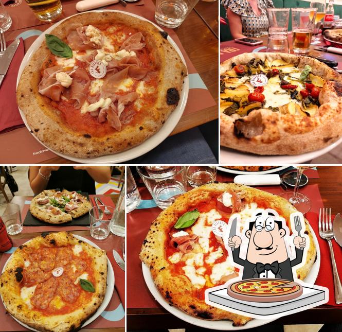 Choisissez différents genres de pizzas