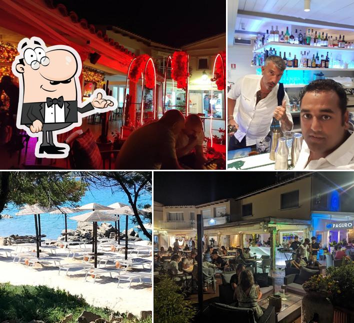 Gli interni di Paguro Porto Rotondo