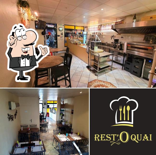 L'intérieur de Rest'O Quai