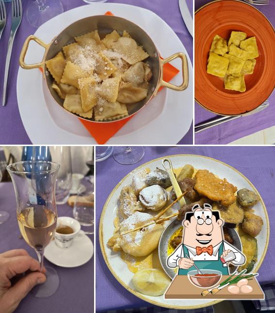 Ravioli al Ristorante Vecchia Brenta