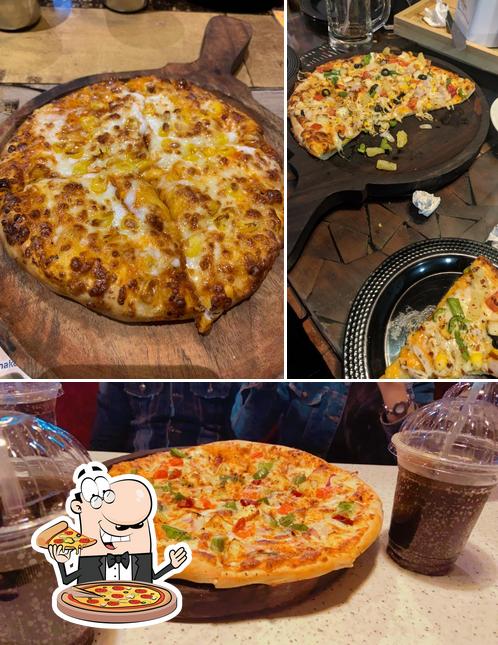 Order pizza at Abbott's Café n Bistro Patiala