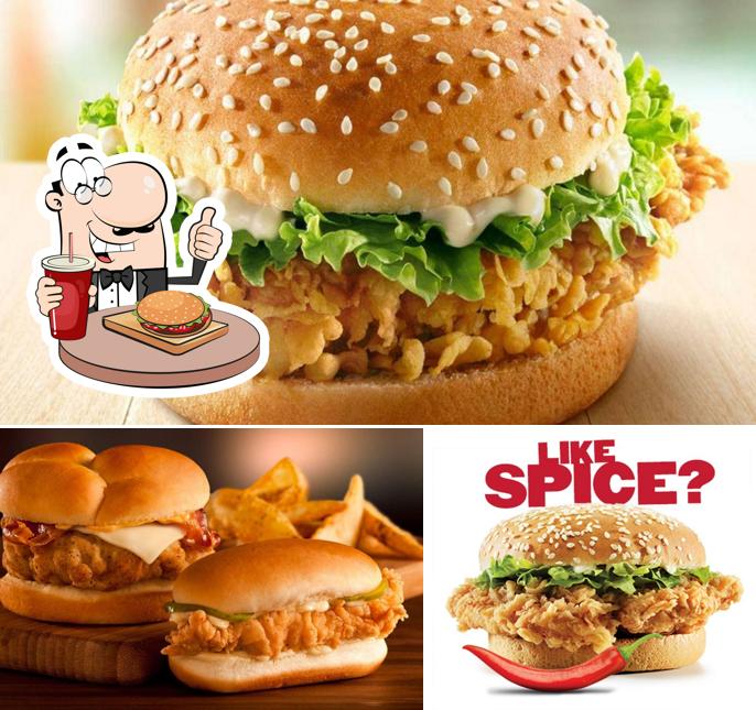 Essayez un hamburger à KFC