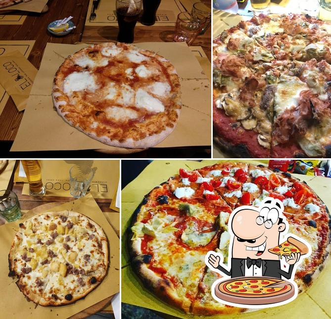 Choisissez des pizzas à Pizzeria Hamburgeria El Loco
