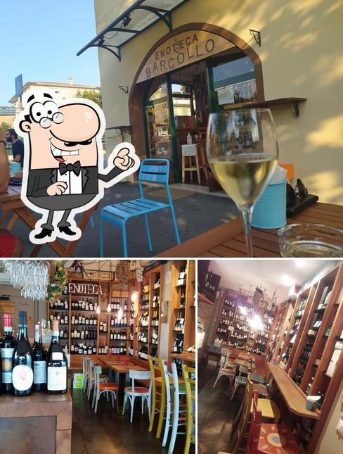 Gli interni di Enoteca Barcollo