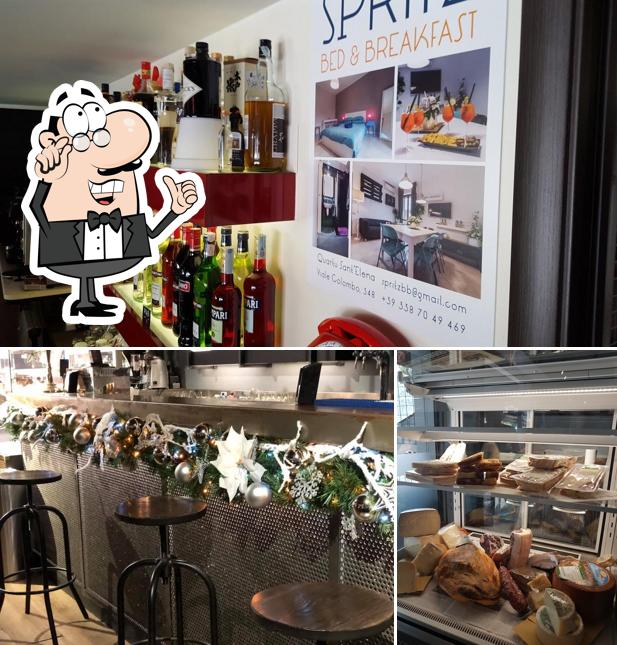 Gli interni di Relax Wine Bar di Gabriele Corrias