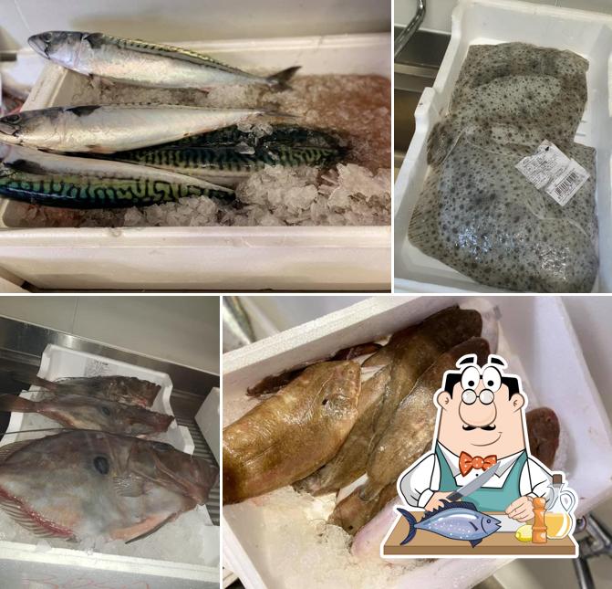Lido Sirena offre un'ampia scelta di pasti a base di pesce