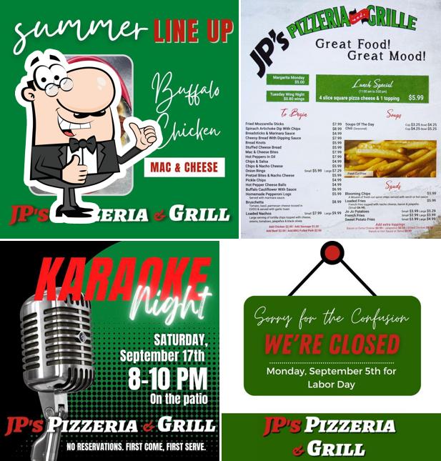 JP's Pizzeria & Grill in Calcutta - Restaurant menu and reviews