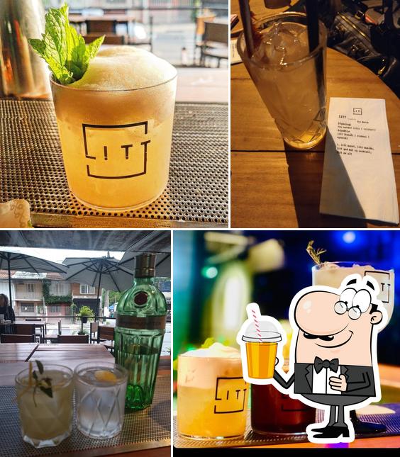 Litt Bar offerece uma variedade de bebidas