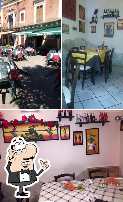 Gli interni di Pizzeria del Coeso