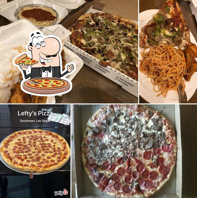 Lefty's Pizza & Breakfast in Las Vegas Restaurant menu and reviews