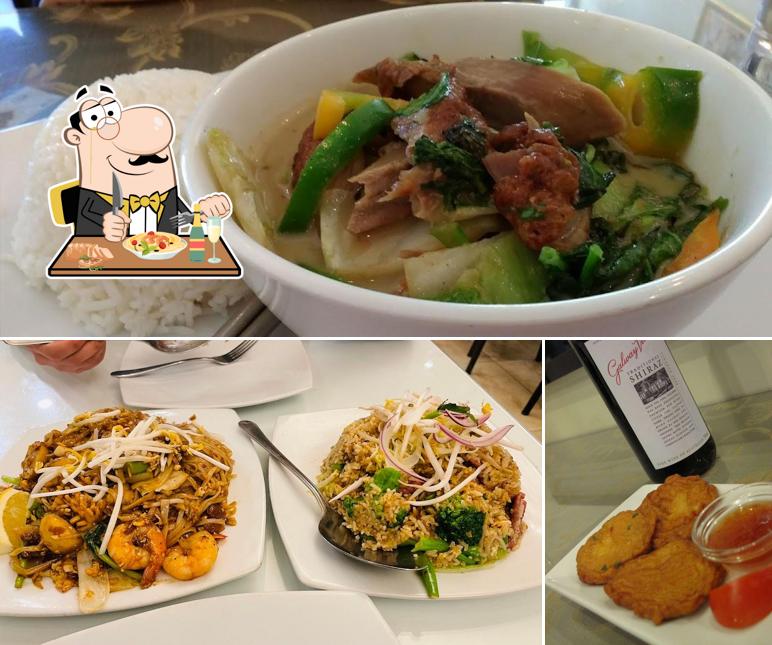 Comida en Just One Thai Restaurant