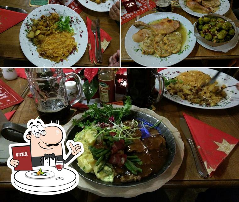 Comida en Gasthaus Osterlamm