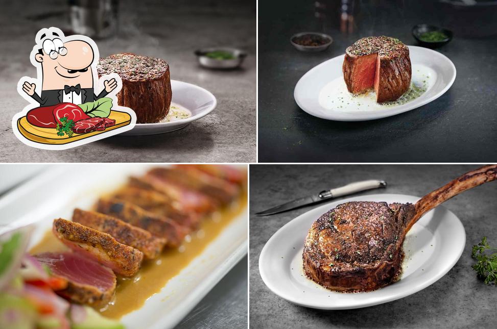 Get meat meals at Ruth's Chris Steak House