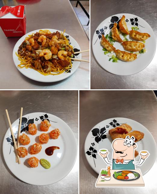 Platos en Shout China sushi