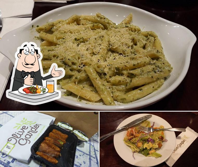 Comida em Olive Garden