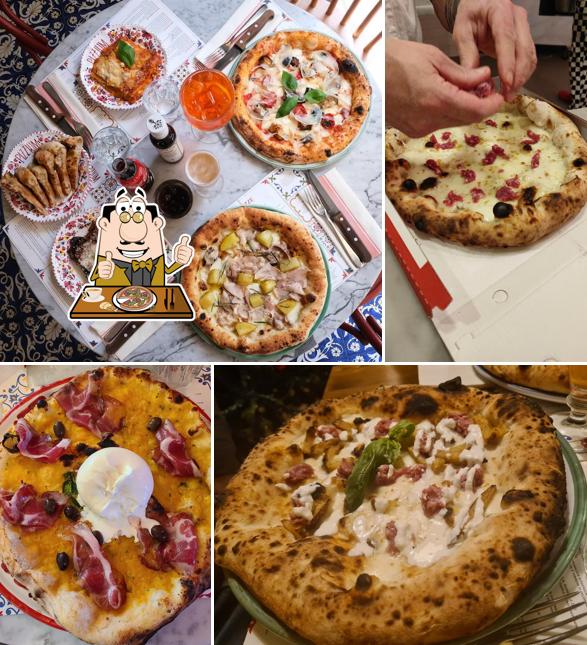 A Pizzium, vous pouvez prendre des pizzas