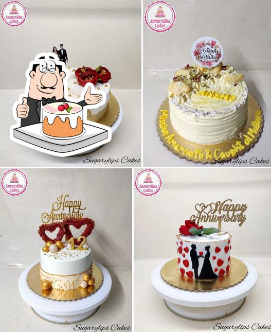 See this picture of Sugarylips Cakes