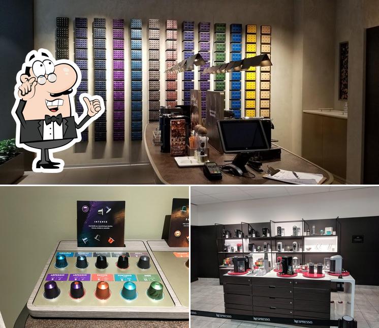 L'intérieur de Nespresso Boutique