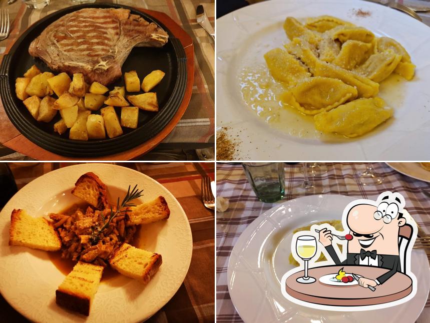 Platti al Osteria La Bottega