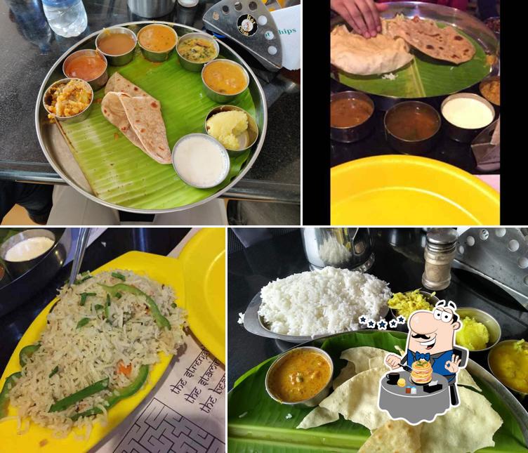 Food at Hot Chips Veg Restaurant